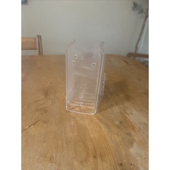 Acrylic Plate/display Stands 5.5in Tall with Holes Wall Mount set/6 - Picture 5 of 6